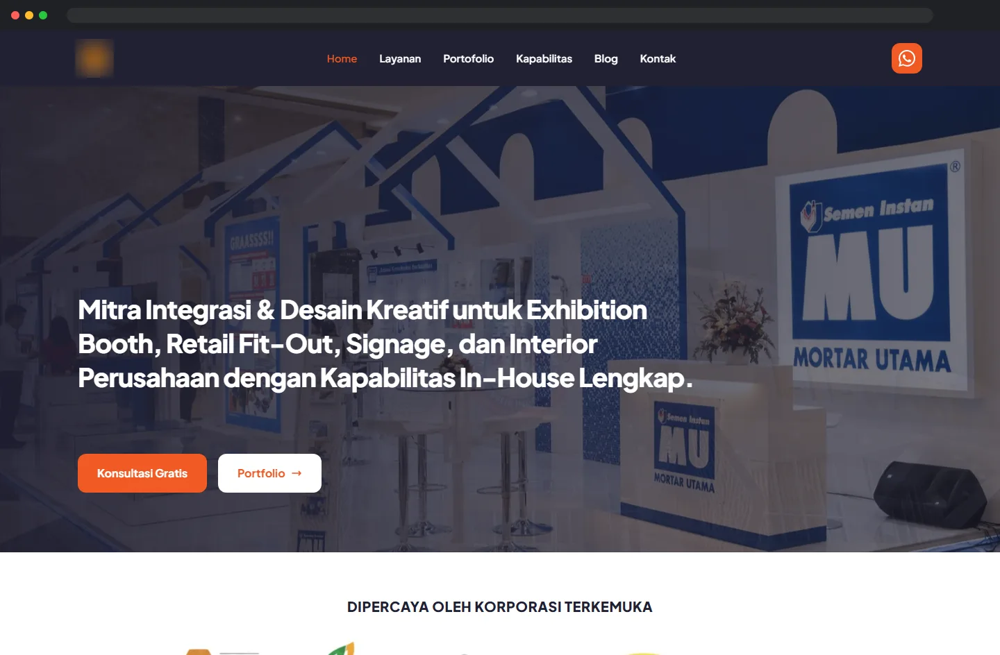 Fabrication & Exhibition Booth Company Website