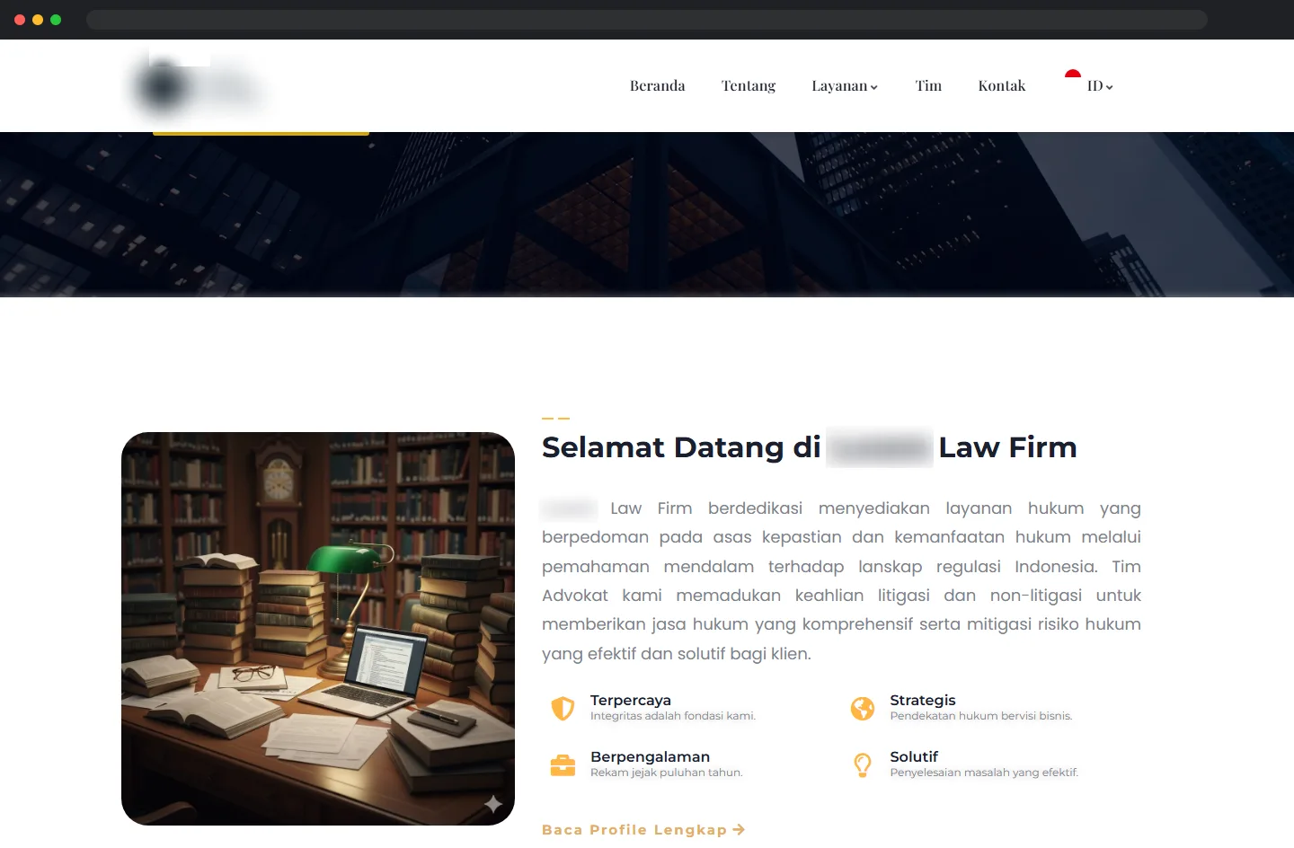 Firm introduction and core values
