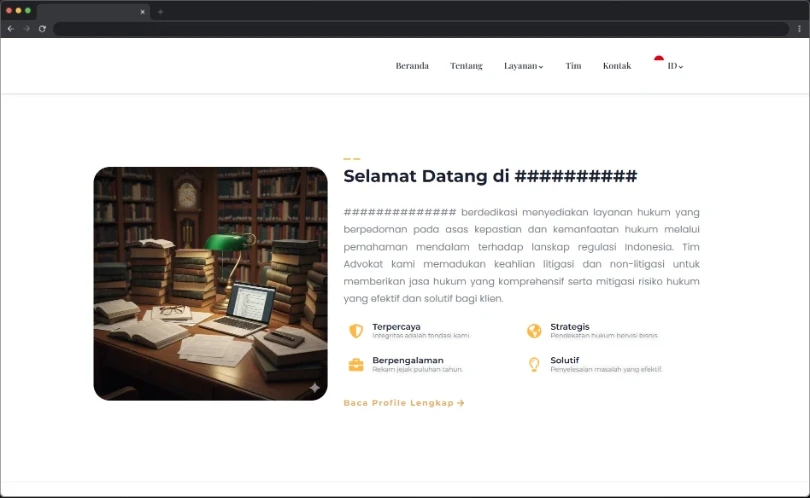 Law Firm Corporate Website