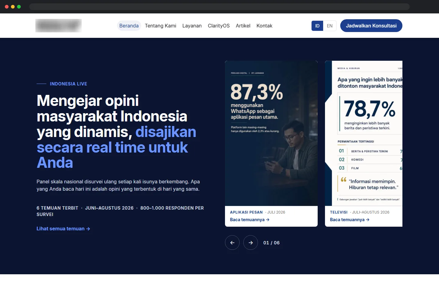 Live public-opinion highlights