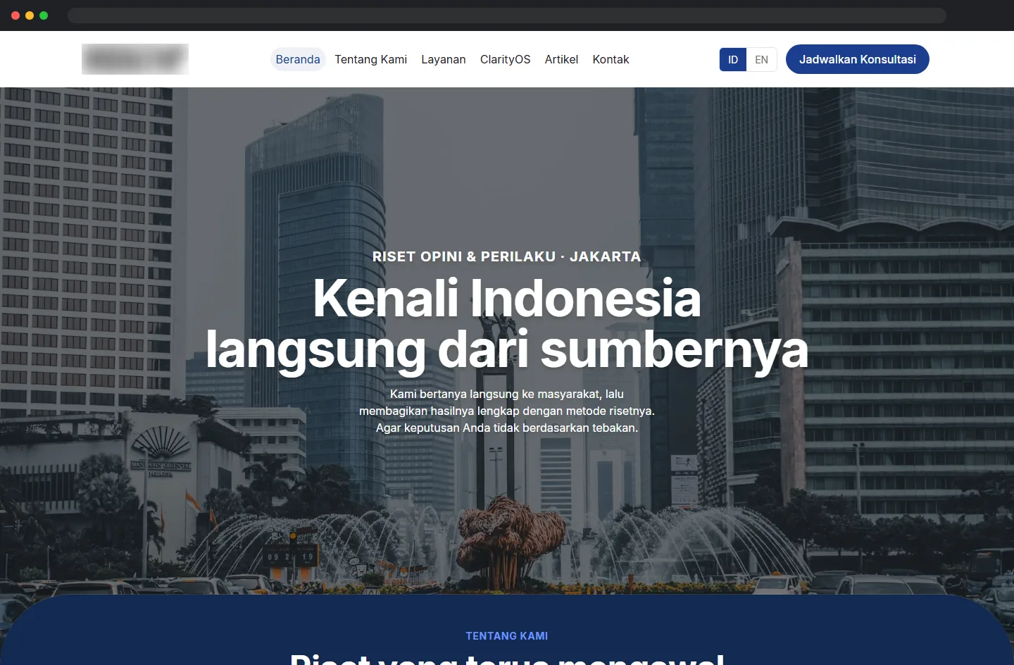 Market Research Firm Website