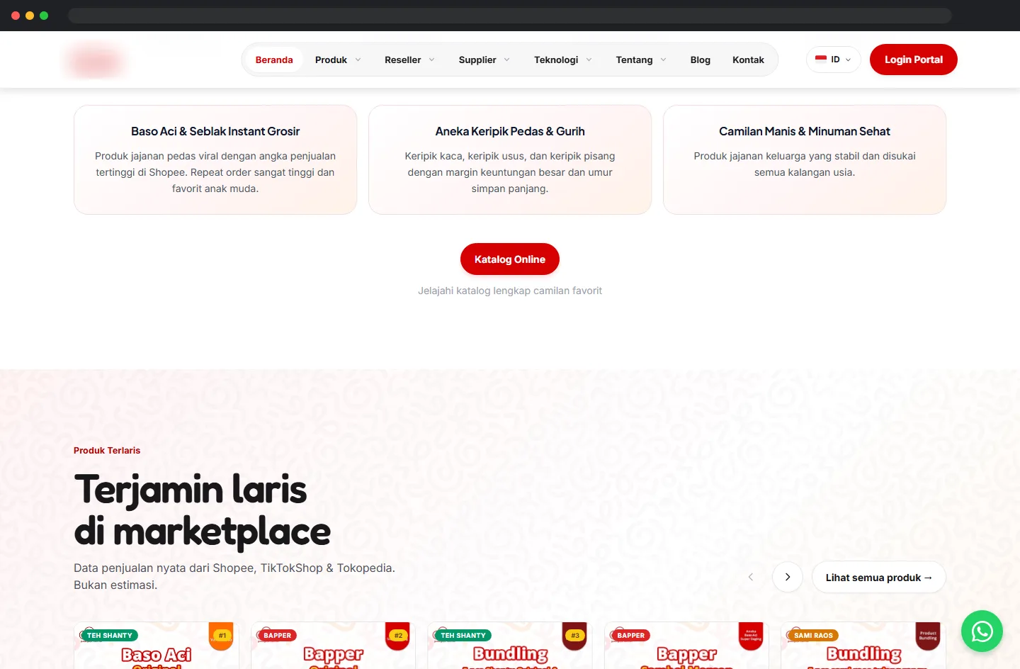 Product categories and marketplace best-sellers